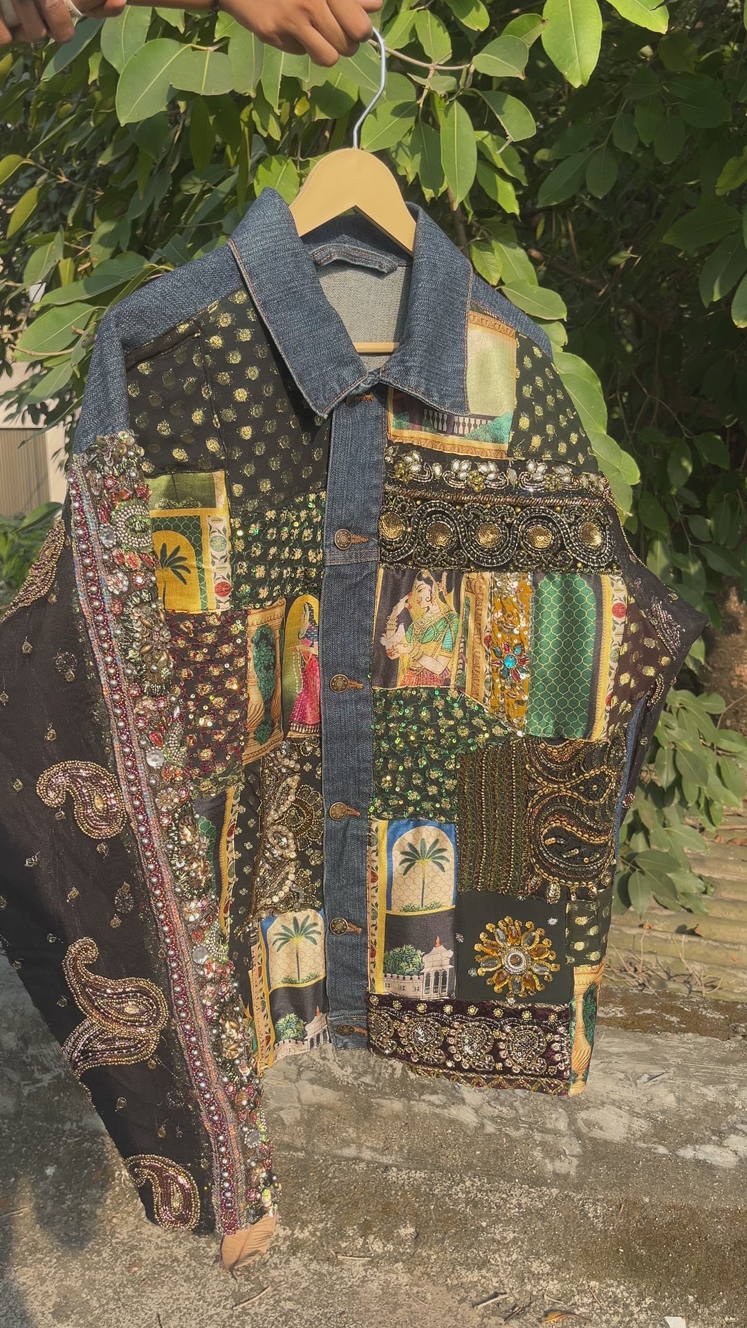 Mughal Maharaja Embroidered Heritage Jacket