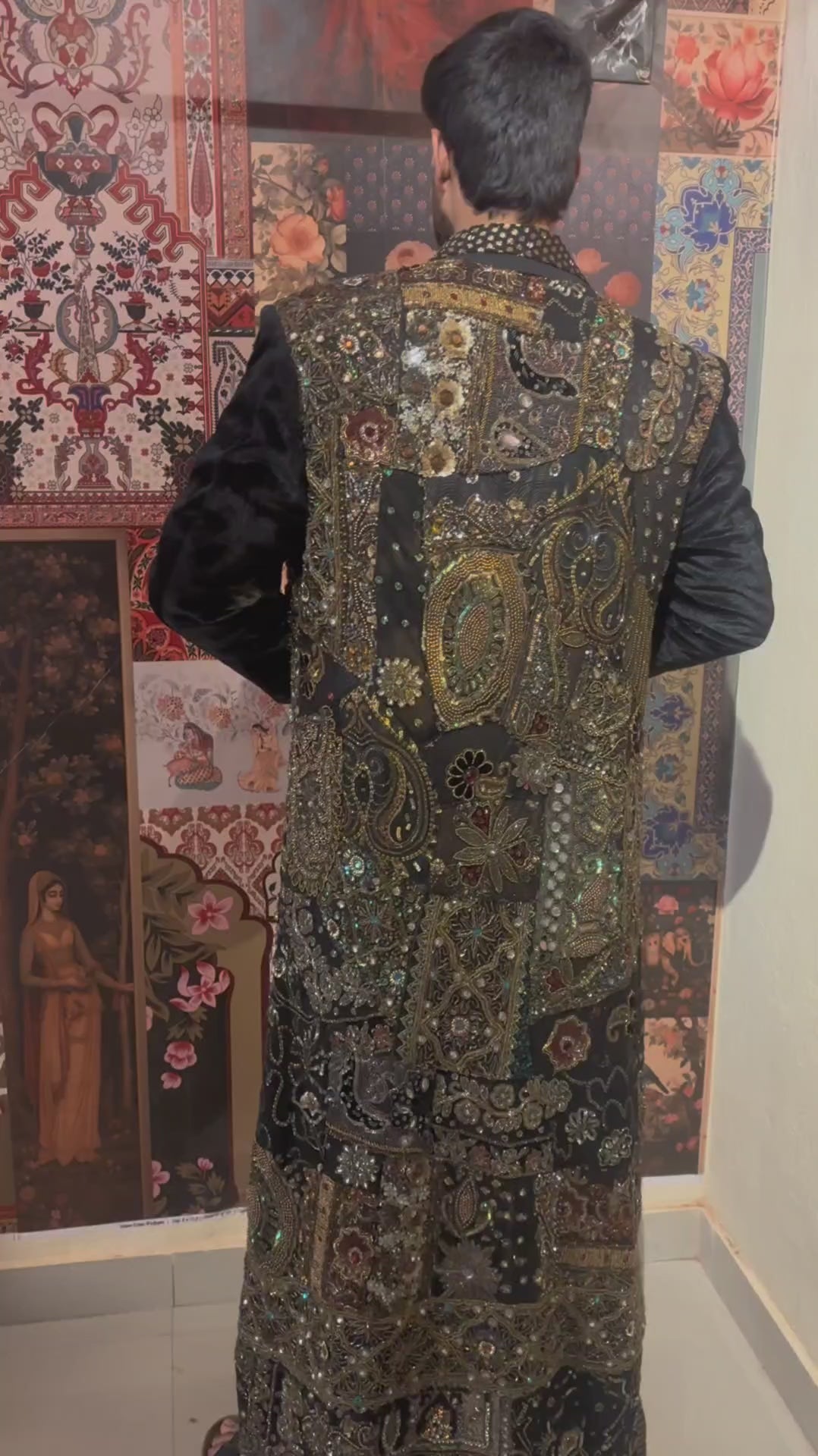 Sultan-E-Noor Regal Heritage Sherwani Coat