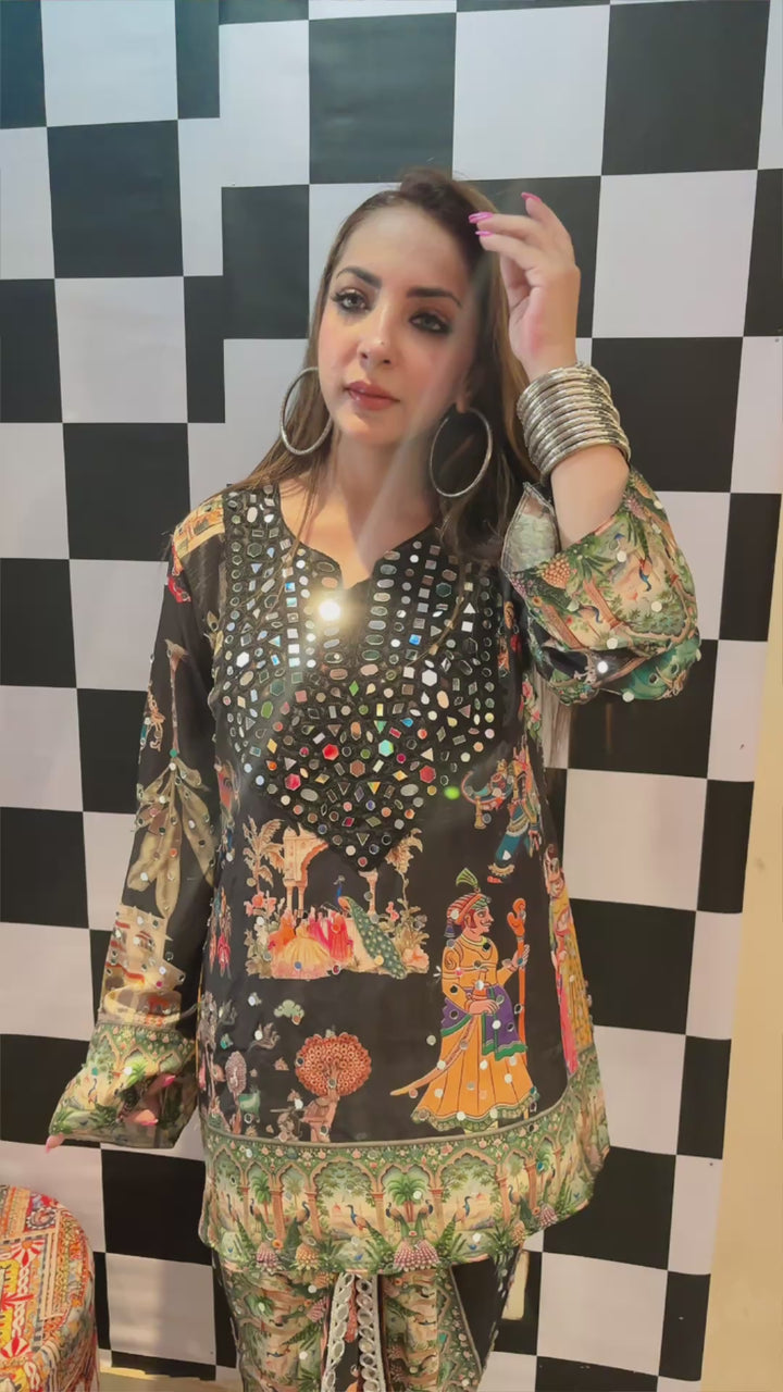 Zehn-e-Noor Co-ord Set