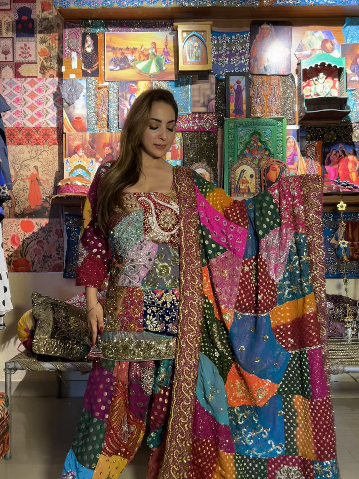 Zubeida Embellished  Suit