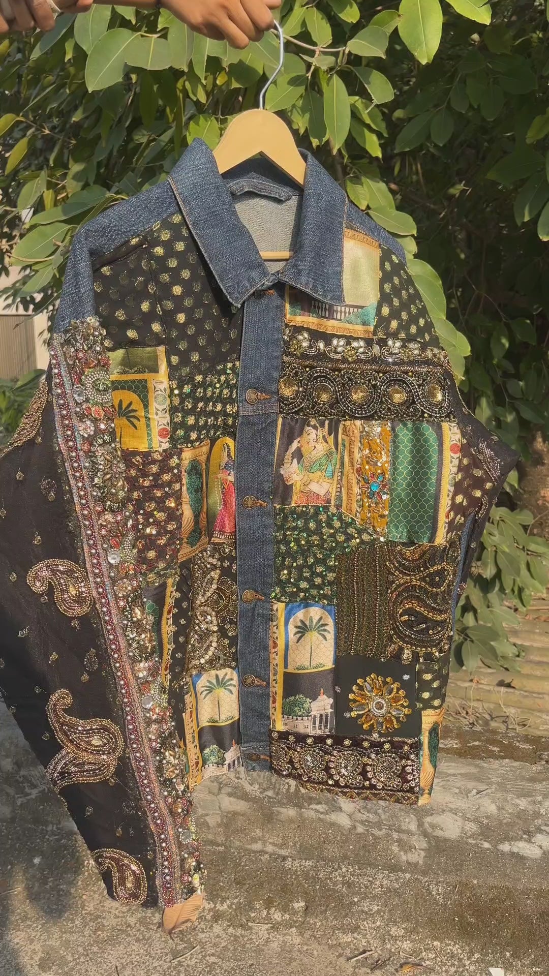 Mughal Maharaja Embroidered Heritage Jacket