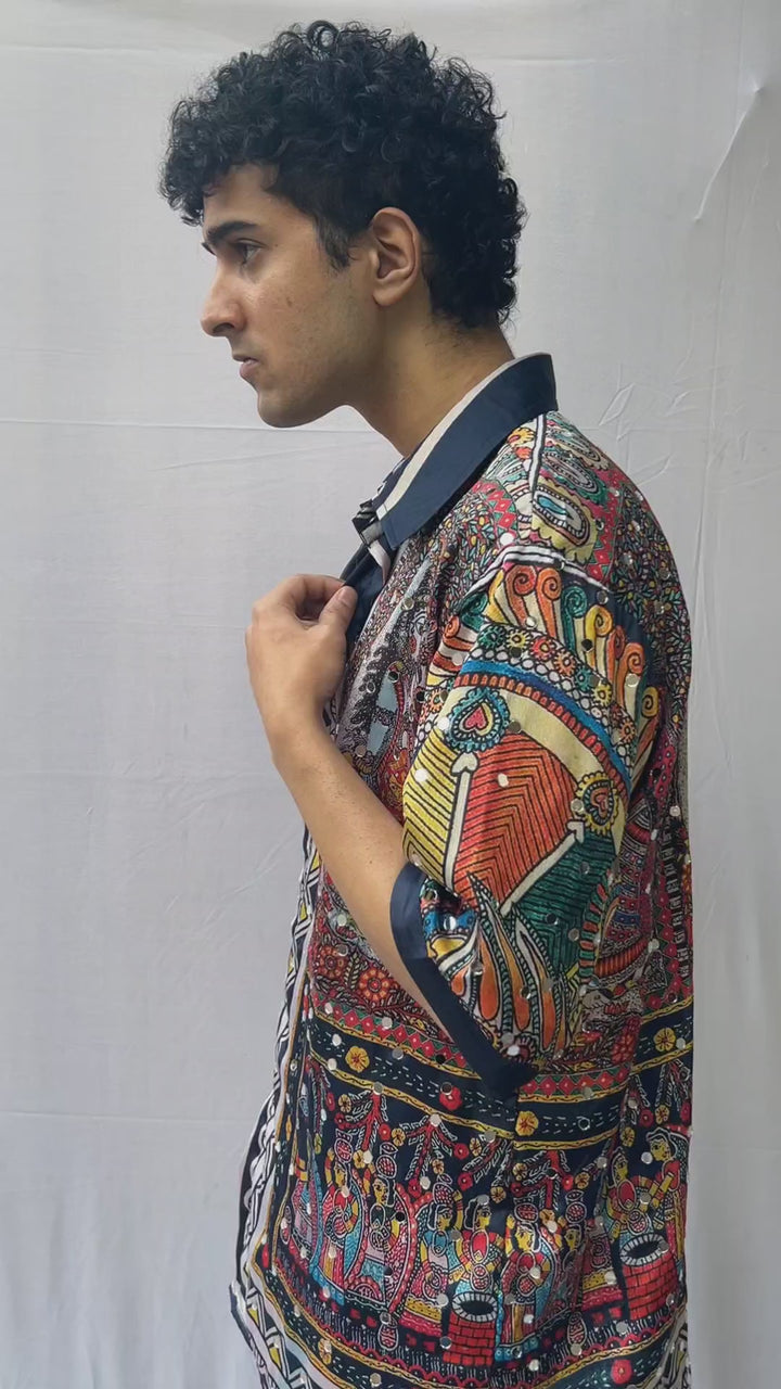 Madhubani Legacy Art Shirt