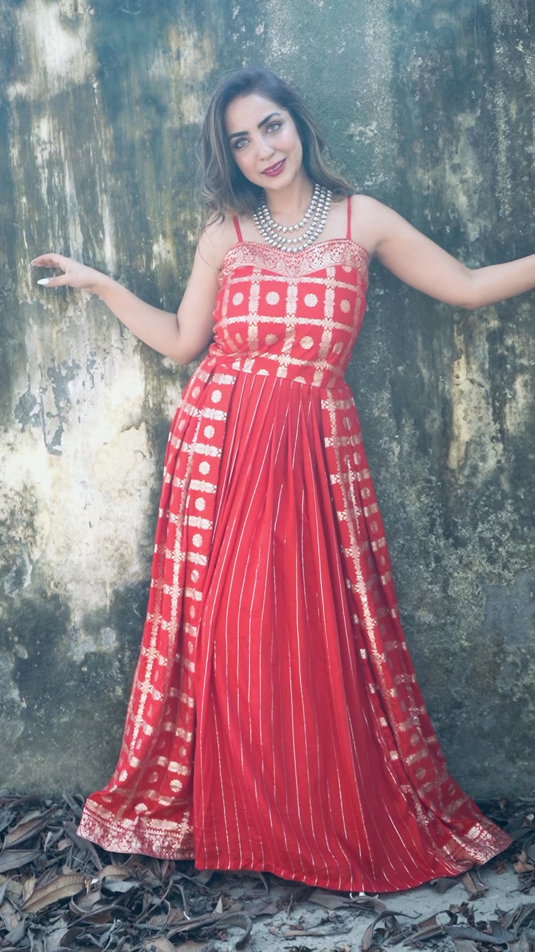 ‘Jalsa’-Dola Silk Maxi