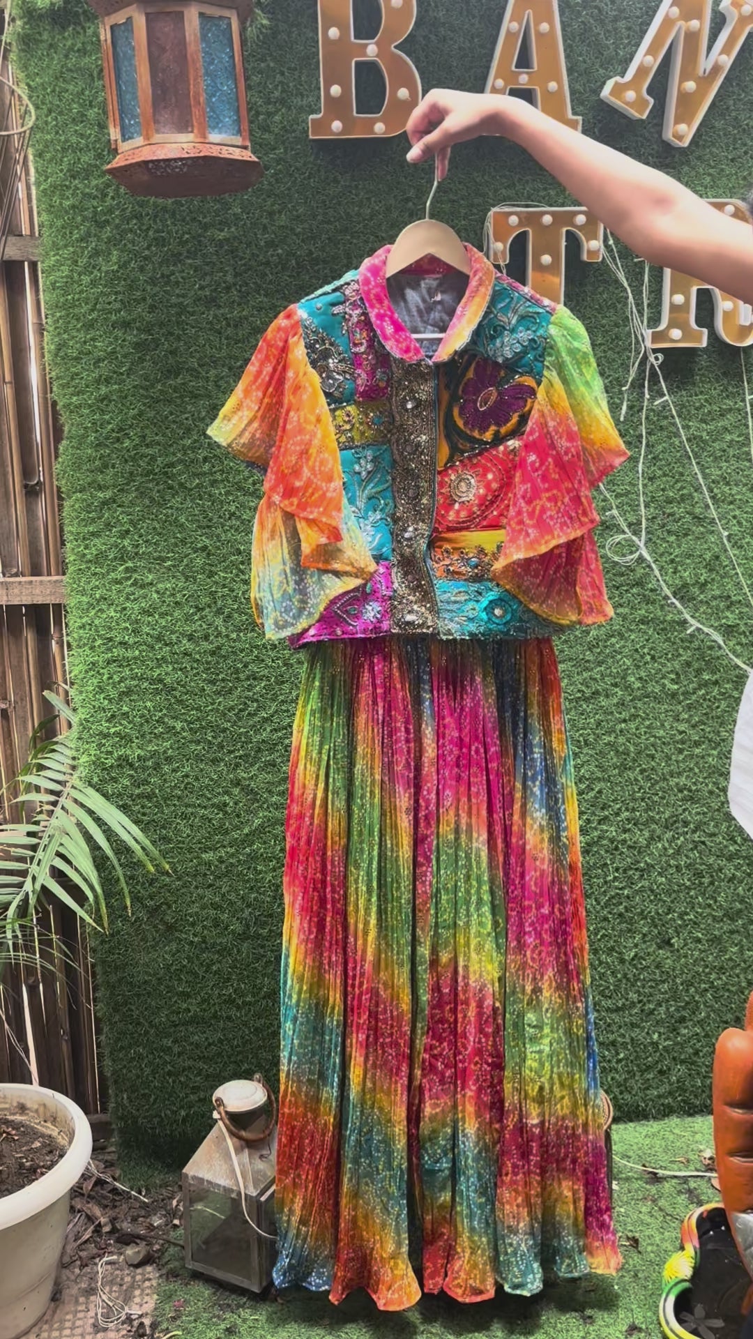Rangilo Bandhani Co-ord Set