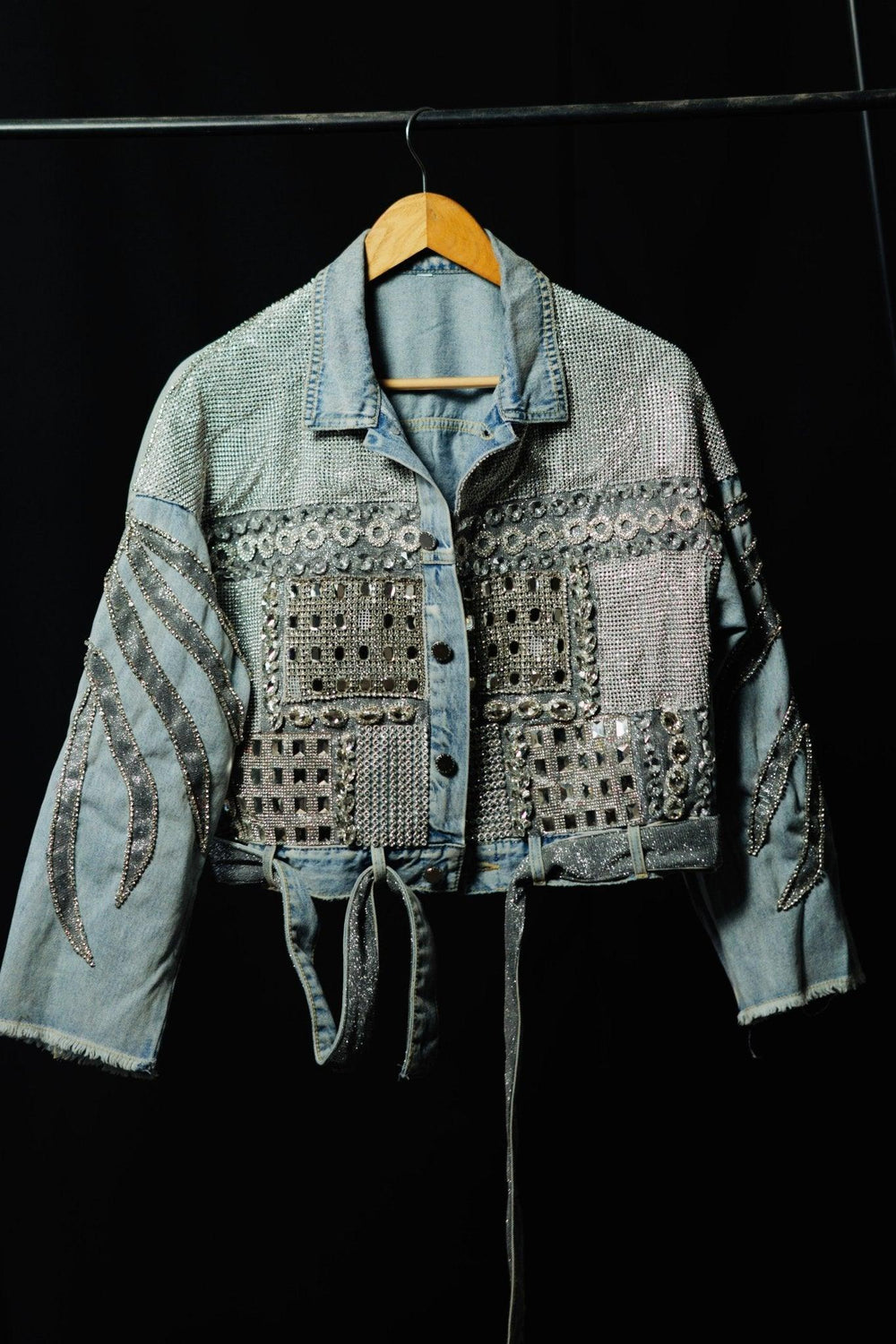 Rhinestone Bling jacket - banjaratrail