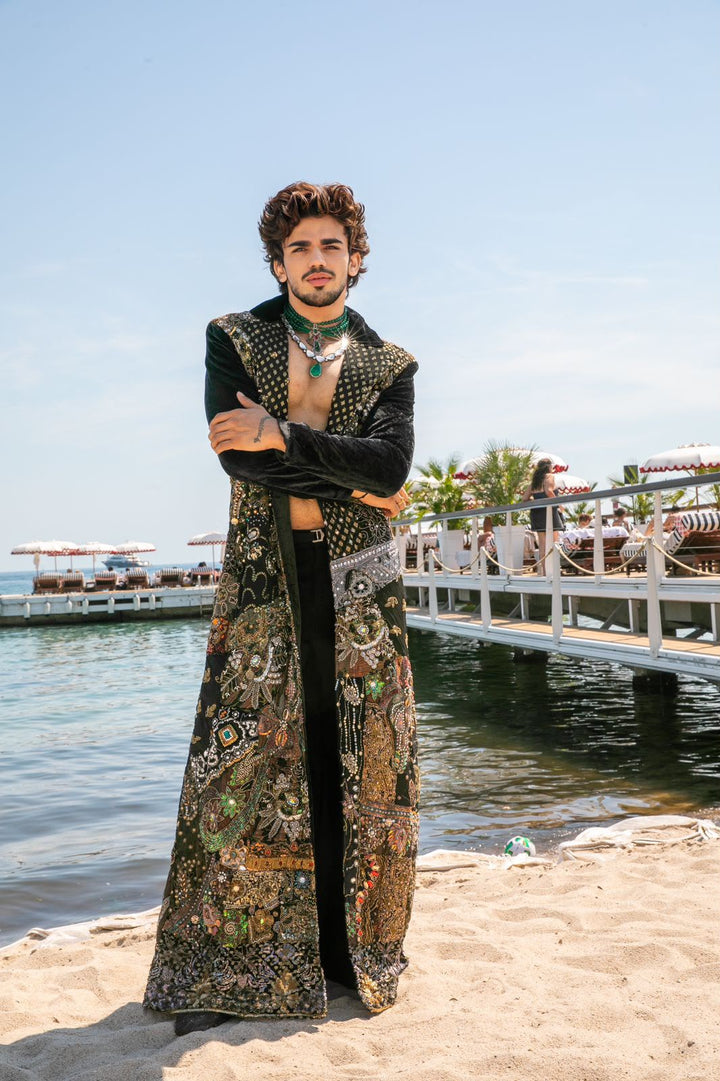 Sultan-E-Noor Regal Heritage Sherwani Coat