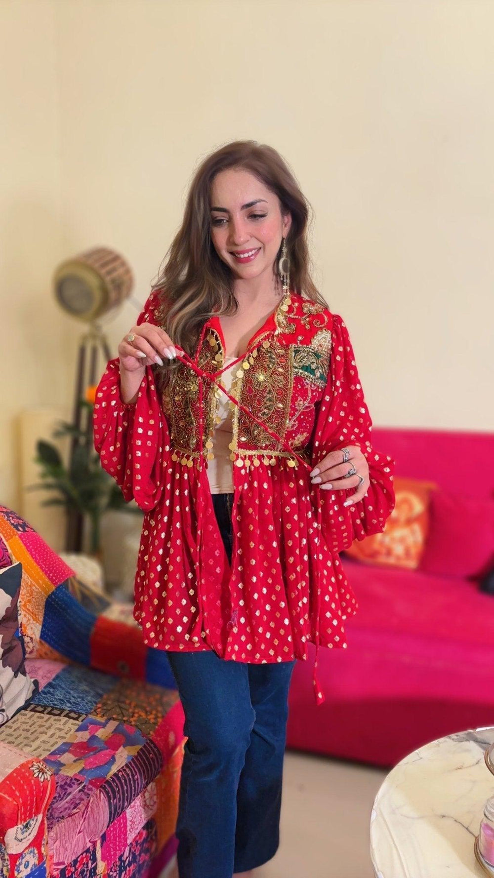 Shimmer Boho Top - banjaratrail