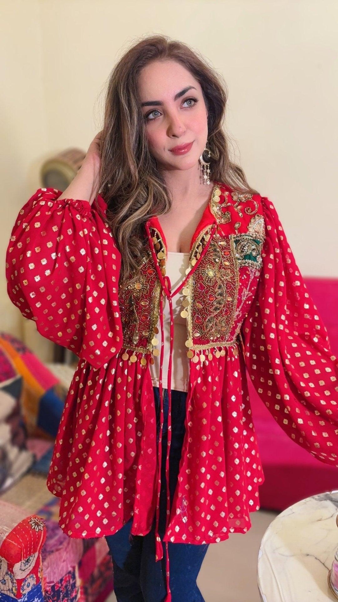 Shimmer Boho Top - banjaratrail