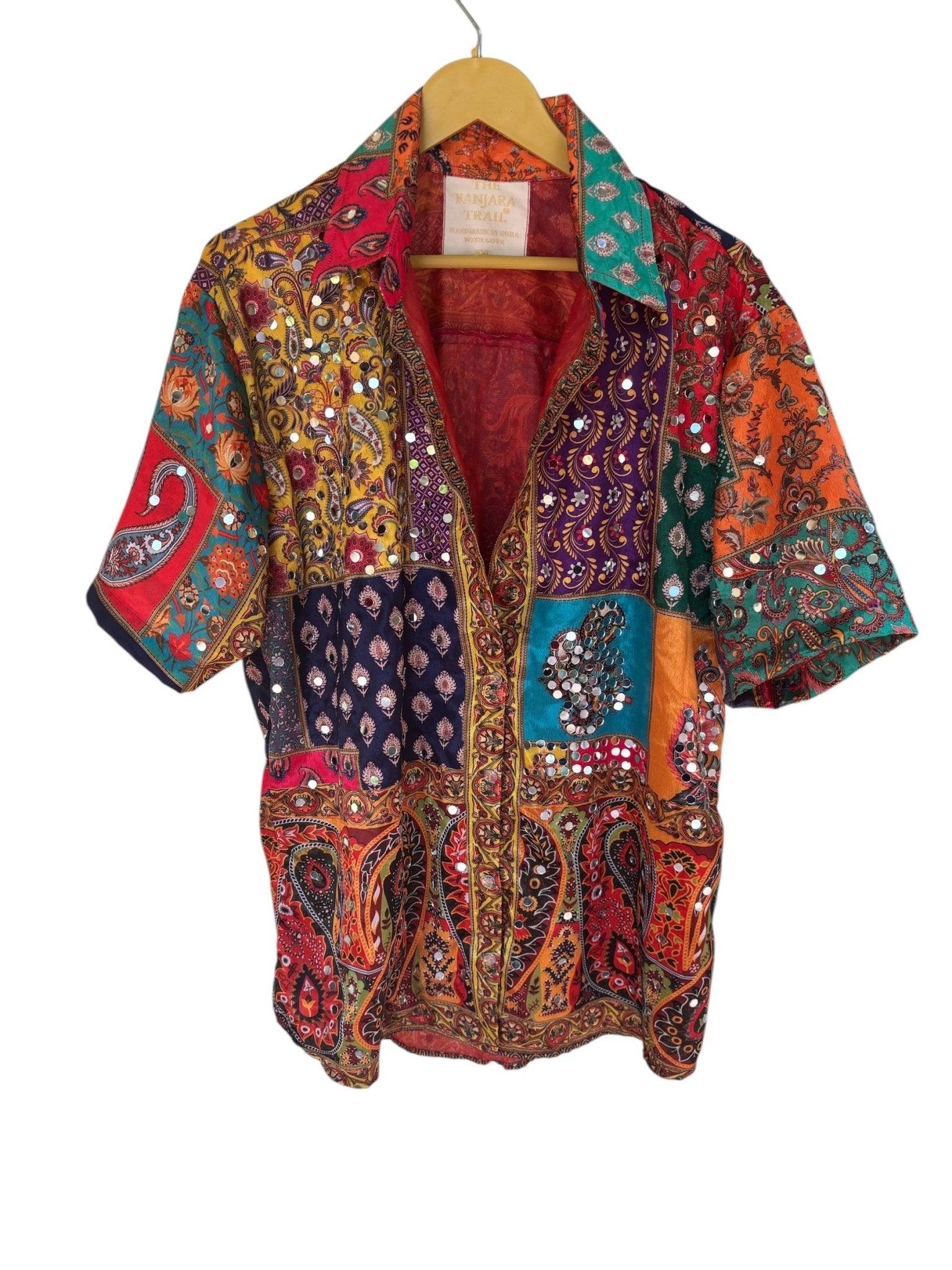 parkle Sutraâ€-mirror shirt women - banjaratrail