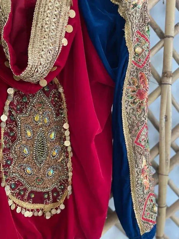 Velvet embellished hoodie - banjaratrail
