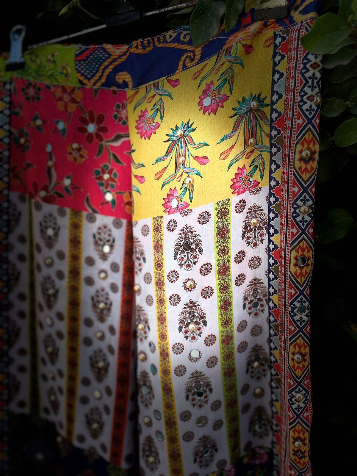 White Dazzle Pants With Matching Potli - banjaratrail
